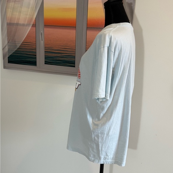 Roy Kent Next Level Apparel Light Blue Short Sleeve Tee - Picture 4 of 5